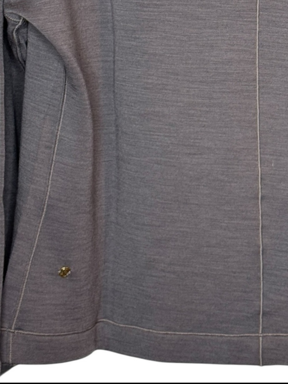 Lululemon Sz 6 Principal Dancer  Funnel Neck Sweater in Luna Rock | EUC - Picture 7 of 7